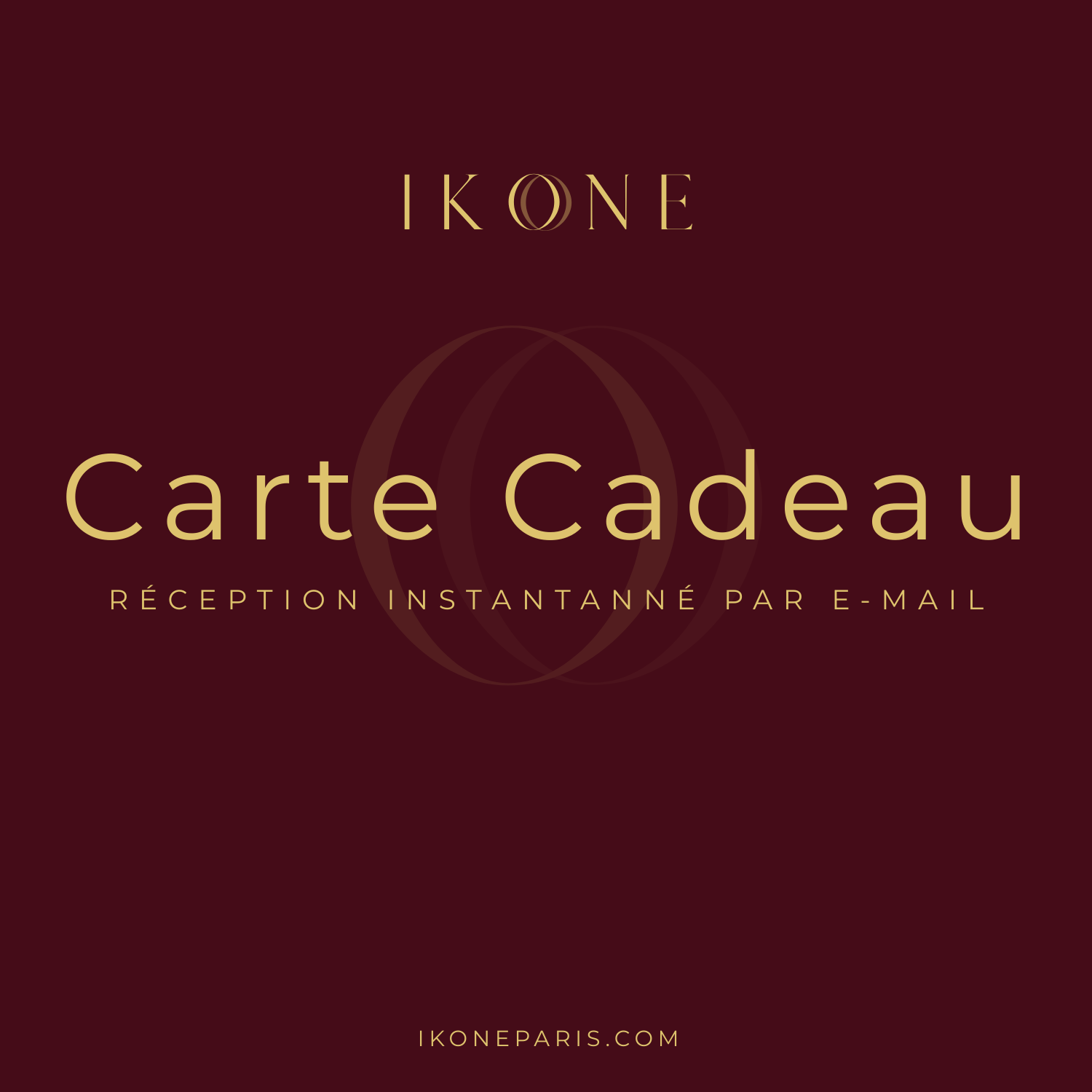E-CARTE CADEAU IKONE Ikone